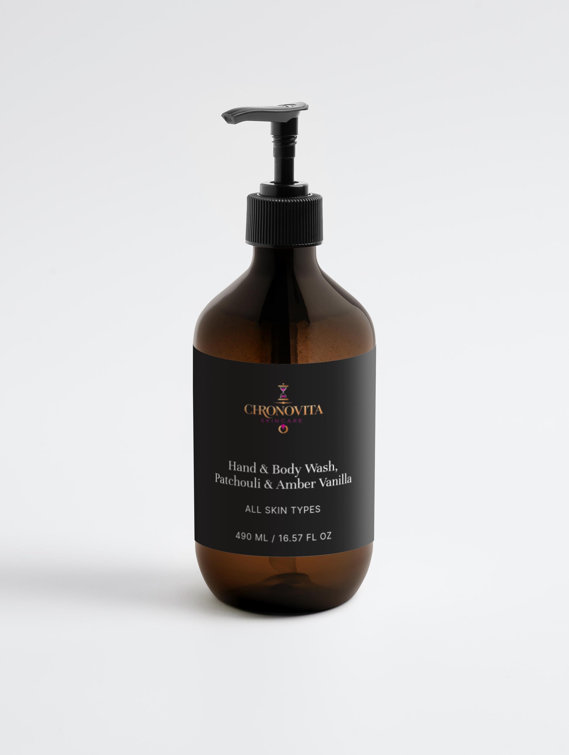 Hand & Body Wash, Patchouli & Amber Vanilla